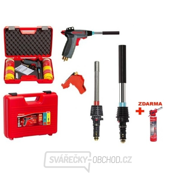 Pájecí hořák vulcane express set kufřík multi 481
