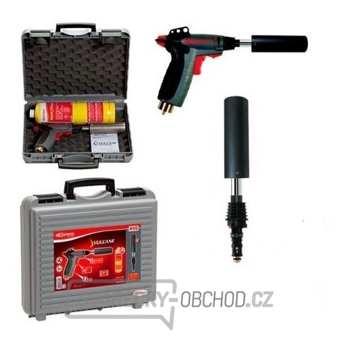 Pájecí hořák vulcane express set kufřík solo 490