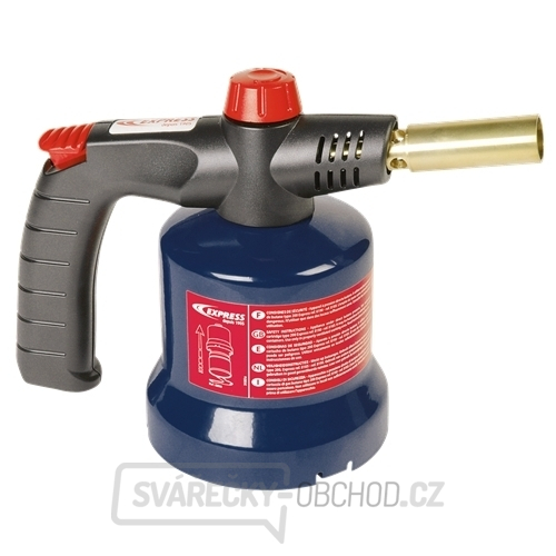 Hořák s piezo-zapalováním na butanovou propichovací kartuš 190 g