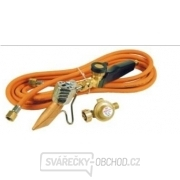 Set klempířská pájka 6179 + 4,75 m plynová tlaková hadice + regulační ventil Set klempířská pájka 6179 + 4,75 m plynová tlaková hadice + regulační ventil gallery main image