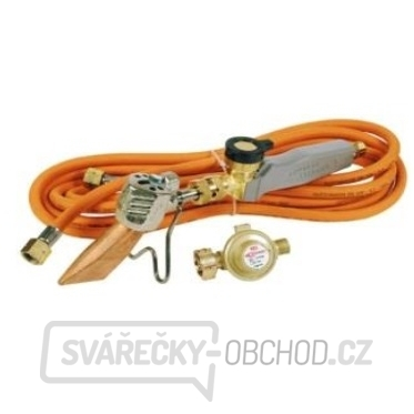 Set klempířská pájka 60279 + 4,75 m plynová tlaková hadice + regulační ventil