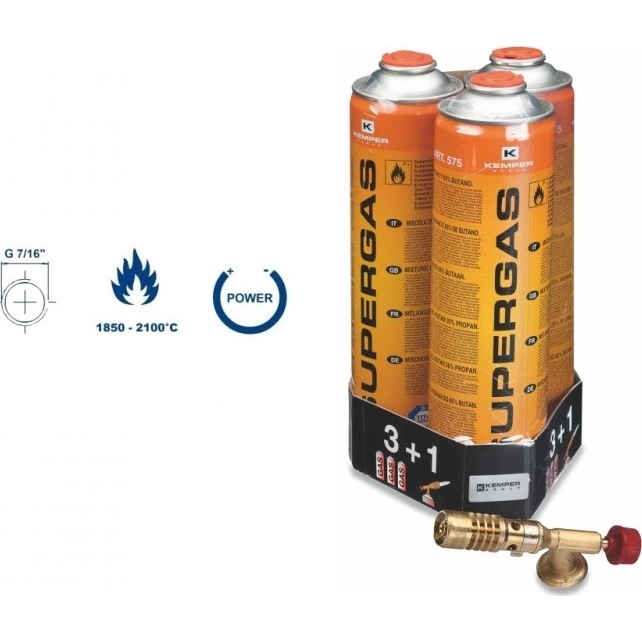 Letlampa a 3ks kartuše Supergas 1047SET