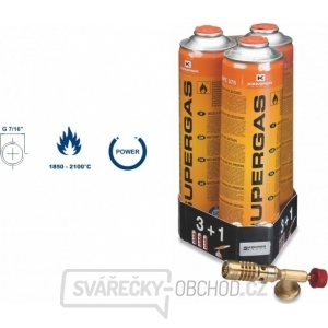 Letlampa a 3ks kartuše Supergas Letlampa a 3ks kartuše Supergas gallery main image