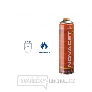 NOVACET plynová kartuše 330g NOVACET plynová kartuše 330g gallery main image
