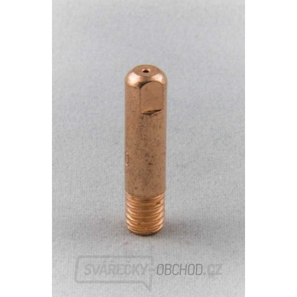 Kontaktní trubička 0,9 mm - závit M6, 6x25 mm, Cu