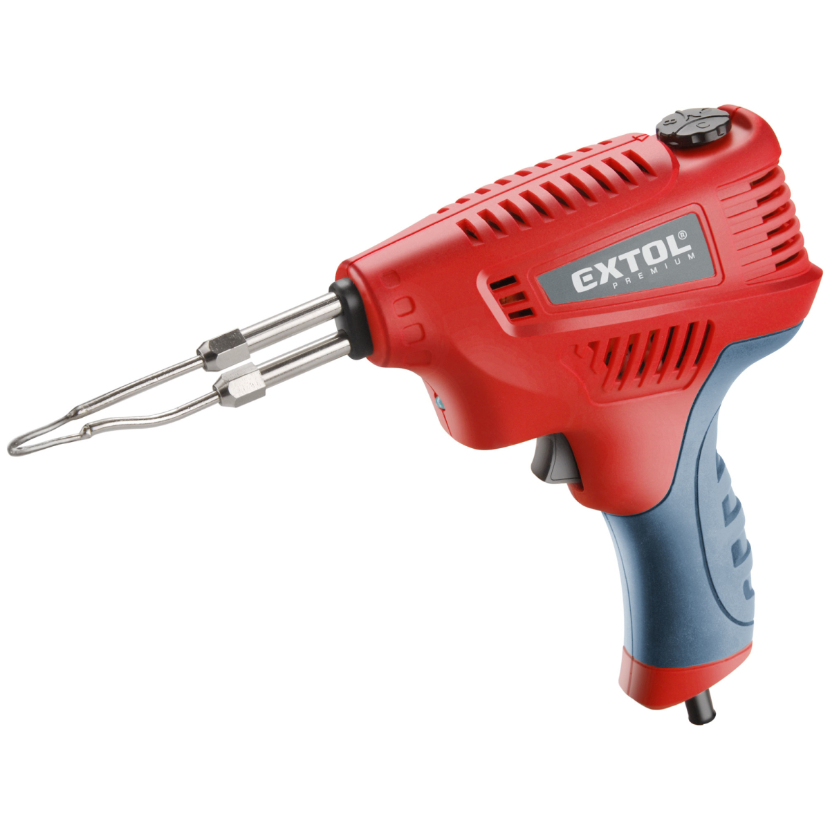 EXTOL PREMIUM Elektrická pájecí pistole s regulací teploty, 200W 8894510