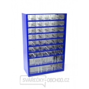 Závěsná skříňka - 35 M, 2 S, 1 V - modrá 6741M Závěsná skříňka - 35 M, 2 S, 1 V - modrá 6741M gallery main image