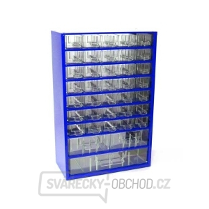 Závěsná skříňka - 35 M, 2 S, 1 V - modrá 6741M Závěsná skříňka - 35 M, 2 S, 1 V - modrá 6741M gallery main image