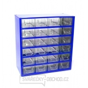 Závěsná skříňka - 24 M - 24xE - modrá Závěsná skříňka - 24 M - 24xE - modrá gallery main image