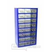 Závěsná skříňka - 12D, 12E - modrá Závěsná skříňka - 12D, 12E - modrá gallery main image
