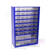 Závěsná skříňka - 35 M, 4 S - modrá 6743M Závěsná skříňka - 35 M, 4 S - modrá 6743M gallery main image