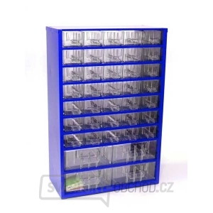 Závěsná skříňka - 35 M, 4 S - modrá 6743M Závěsná skříňka - 35 M, 4 S - modrá 6743M gallery main image