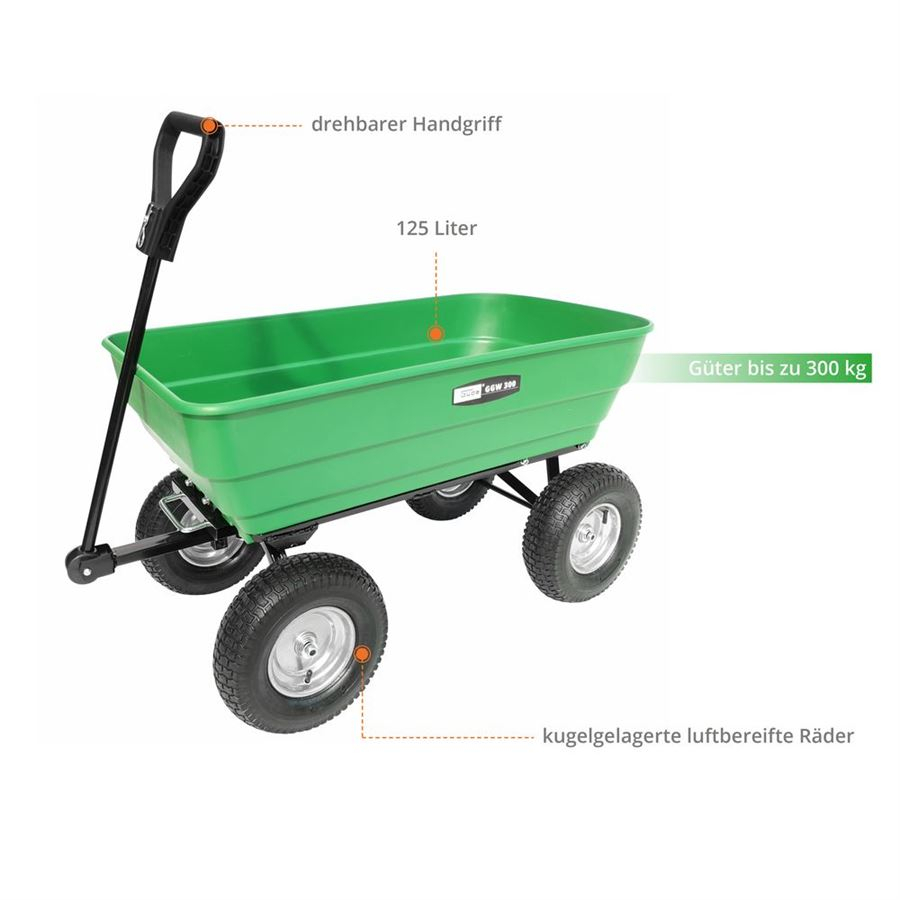 Zahradní vozík GGW 300 Náhled