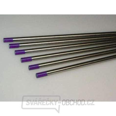Wolframové elektrody tig 2,4mm fialová/1ks
