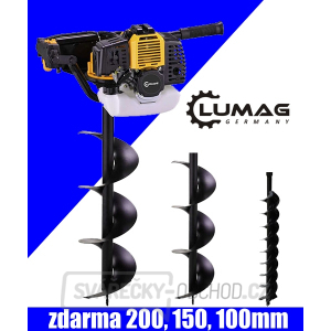 Půdní, zemní vrták - jamkovač Lumag EB 520G gallery main image