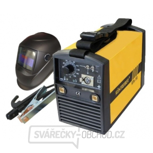 Svářecí invertor KITin 150 Yellow + svařovací kabely 25/3 m+ samostmívací kukla gallery main image