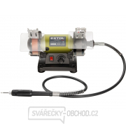 Bruska stolní dvoukotoučová s přímou bruskou 120W Bruska stolní dvoukotoučová s přímou bruskou 120W gallery main image