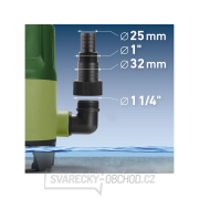 Ponorné čerpadlo EXTOL CRAFT 400W, 7500l/hod - na znečištěnou vodu náhled