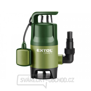Ponorné čerpadlo EXTOL CRAFT 400W, 7500l/hod - na znečištěnou vodu Ponorné čerpadlo EXTOL CRAFT 400W, 7500l/hod - na znečištěnou vodu gallery main image