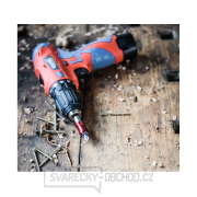 Aku vrtací šroubovák EXTOL Premium 12V Li-ion, 1300mAh, dvě baterie náhled