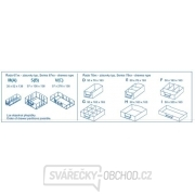 Závěsná skříňka - 8 S, 4 V - červená 6754C Náhled