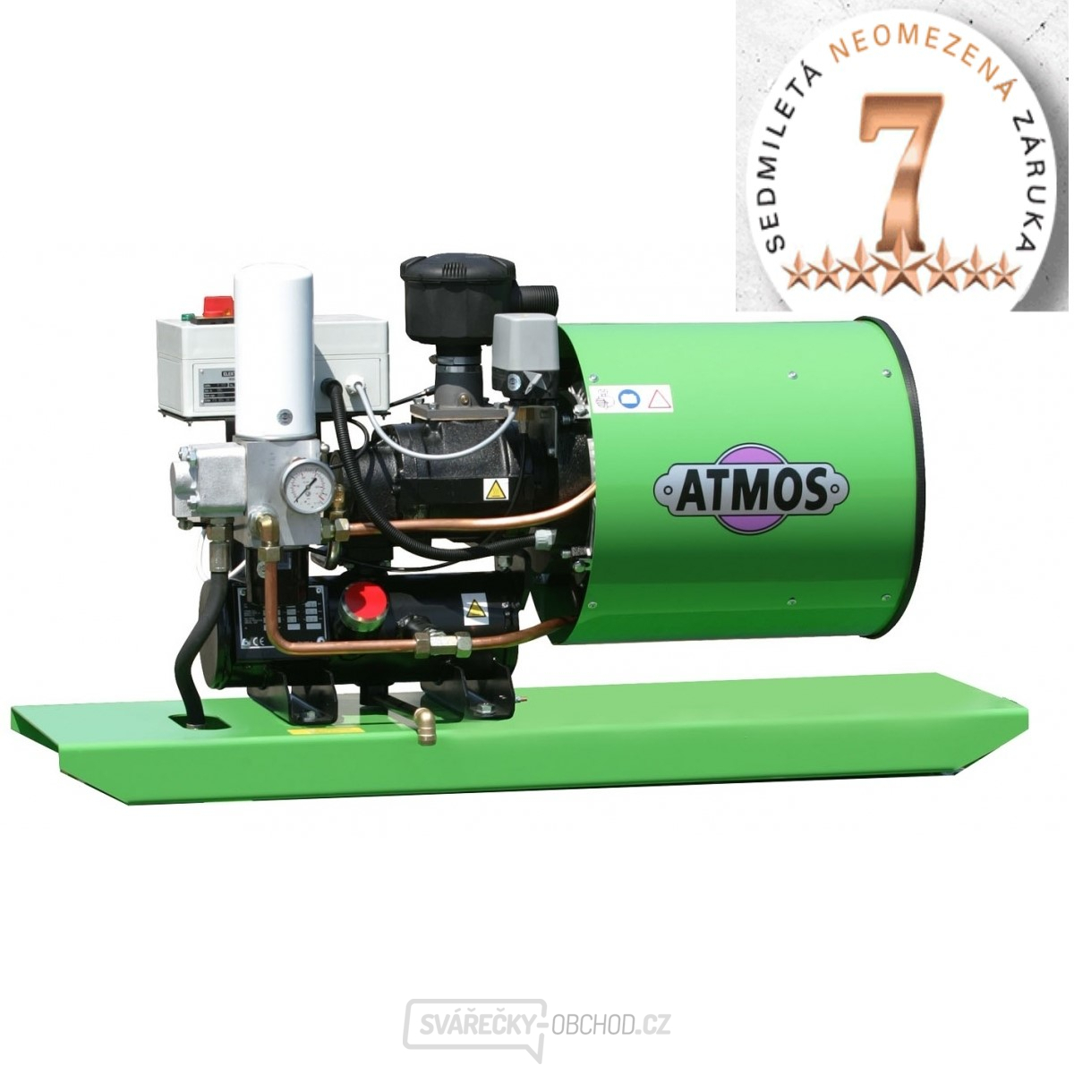 Šroubový kompresor Atmos Albert E.50
