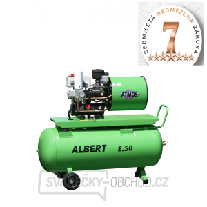 Šroubový kompresor Atmos Albert E.50 + vzdušník Šroubový kompresor Atmos Albert E.50 + vzdušník gallery main image