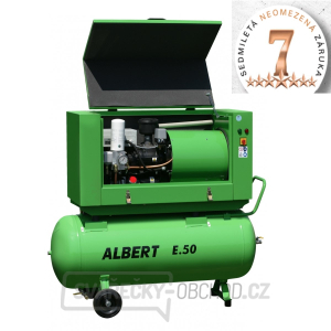 Šroubový kompresor Atmos Albert E.50 KOMFORT + vzdušník + sušička Šroubový kompresor Atmos Albert E.50 KOMFORT + vzdušník + sušička gallery main image