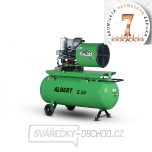 Šroubový kompresor Atmos Albert E.50-10 STANDARD + vzdušník + sušička