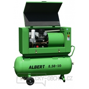 Šroubový kompresor Atmos Albert E.50-10 KOMFORT + vzdušník