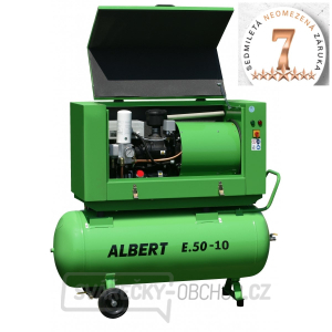 Šroubový kompresor Atmos Albert E.50-10 KOMFORT + vzdušník Šroubový kompresor Atmos Albert E.50-10 KOMFORT + vzdušník gallery main image