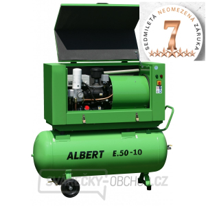 Šroubový kompresor Atmos Albert E.50-10 KOMFORT + vzdušník + sušička gallery main image