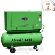 Šroubový kompresor Atmos Albert E.65 KOMFORT + vzdušník Šroubový kompresor Atmos Albert E.65 KOMFORT + vzdušník gallery main image