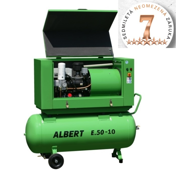 Kompresor ATMOS Albert E.80 vario V + vzdušník E.80 V Vario