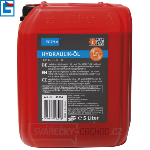 Güde Olej hydraulický HLP 46, 5 L 