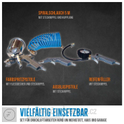 GÜDE sada pneu nářadí, 4-dílná  Náhled
