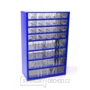 Závěsná skříňka 20M, 6S, 1V - modrá 6720M Závěsná skříňka 20M, 6S, 1V - modrá 6720M gallery main image