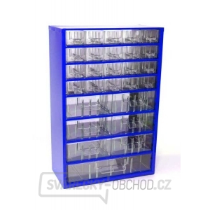 Závěsná skříňka 20M, 6S, 1V - modrá 6720M Závěsná skříňka 20M, 6S, 1V - modrá 6720M gallery main image