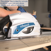 PL 55 ponorná pila + 2x vodící lišta 700mm + ochrana proti překlopení + spojka lišt Náhled