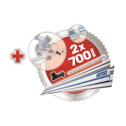 PL 55 ponorná pila + 2x vodící lišta 700mm + ochrana proti překlopení + spojka lišt náhled