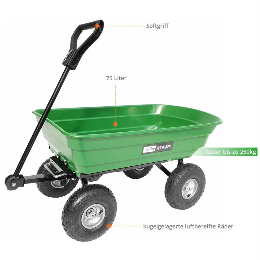 Zahradní vozík GGW 250 Náhled