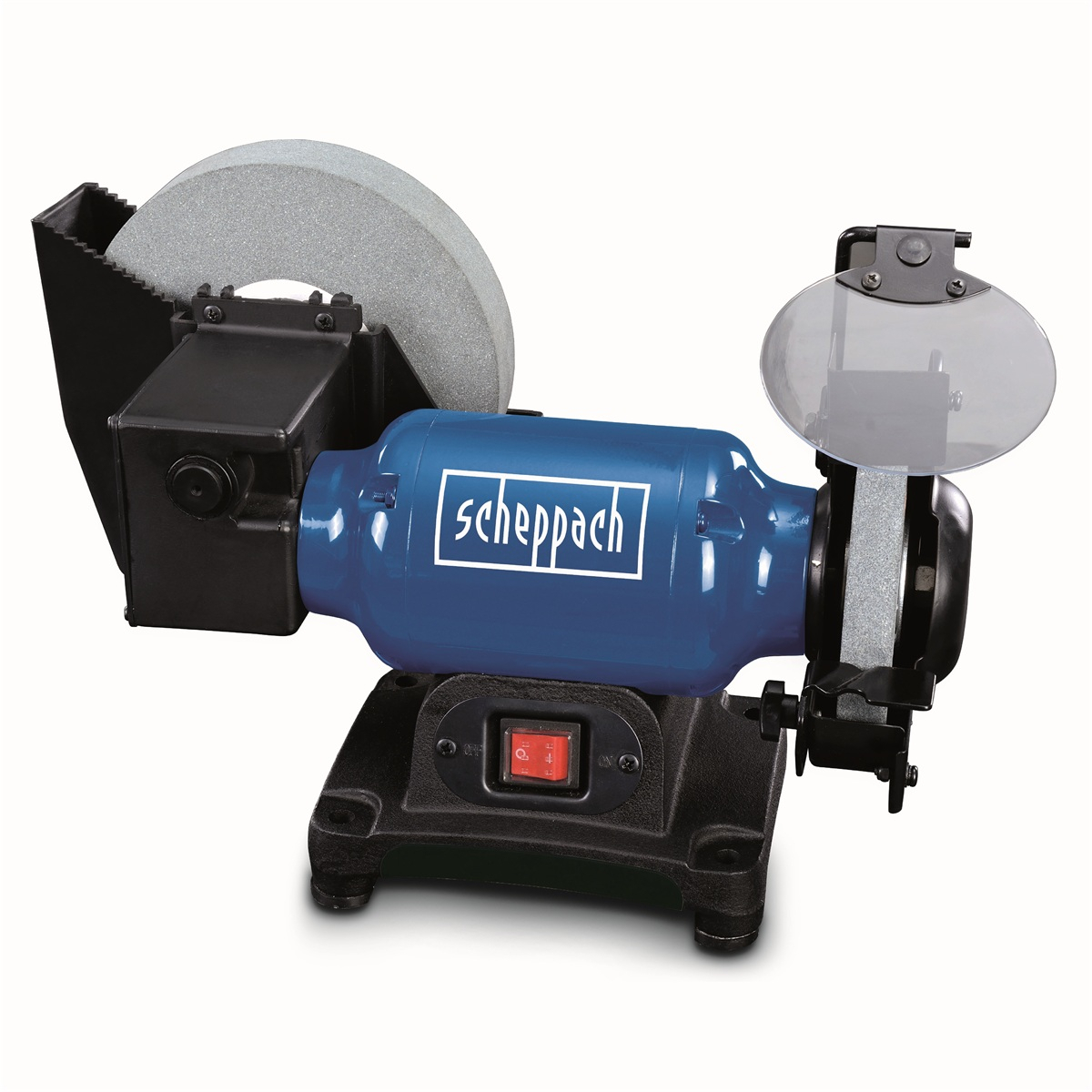 Scheppach Stolní bruska bg 200 w na suché i mokré broušení 5903105903