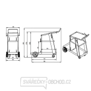 KOWAX Podvozek, typ.12, 876x390x800 (DxŠxV) Náhled