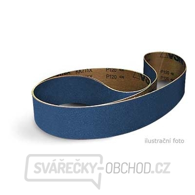 Brusný pás 762 × 75, P 120 zirkon