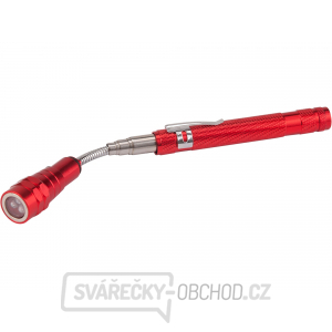 Magnet teleskopický, ohebný s LED světlem, 3xLED, 170-565mm Magnet teleskopický, ohebný s LED světlem, 3xLED, 170-565mm gallery main image