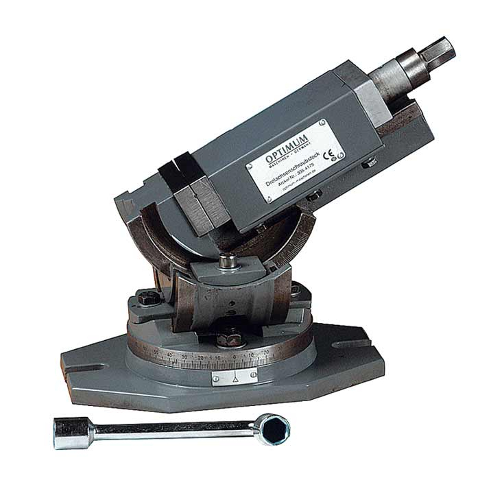 Levně Trojosý otočný svěrák MV3-125 3354178