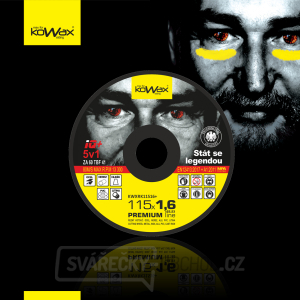 Řezný kotouč KOWAX IQ+ 5v1 115x1,6mm Řezný kotouč KOWAX IQ+ 5v1 115x1,6mm gallery main image