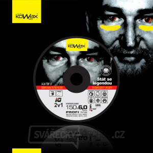 Brusný kotouč KOWAX IQ 2v1 150x6,0 Brusný kotouč KOWAX IQ 2v1 150x6,0 gallery main image