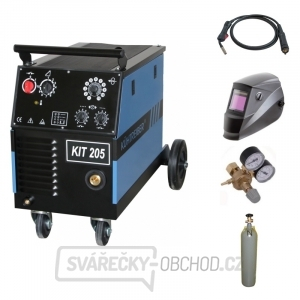KIT 205 Standart 4 kladka  + hořák 4m + kukla + ventil + Plná láhev CO2 plná KIT 205 Standart 4 kladka  + hořák 4m + kukla + ventil + Plná láhev CO2 plná gallery main image