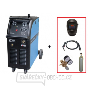 KIT 3000 Standard 4-kladka hořák + ventil + sam. kukla + láhev CO2 plná gallery main image